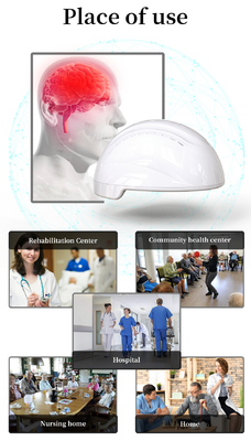Rumah Klinik Menggunakan Nir Photobiomodulation Perawatan Penyakit Helm Otak 810nm