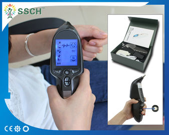 Black Sub Health Analyzer Dengan Probe Pads Electrode Heating Pads Untuk Stimulasi Akupunktur