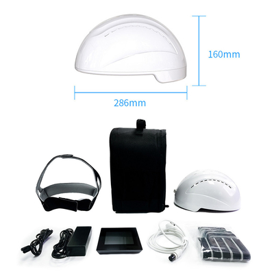 Penjualan panas Helm Photobiomodulation 15W berwarna Putih/Hitam untuk Pembeli B2B