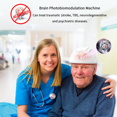 PDT Photobiomodulation Brain Helmet 810nm Peralatan Terapi Otak