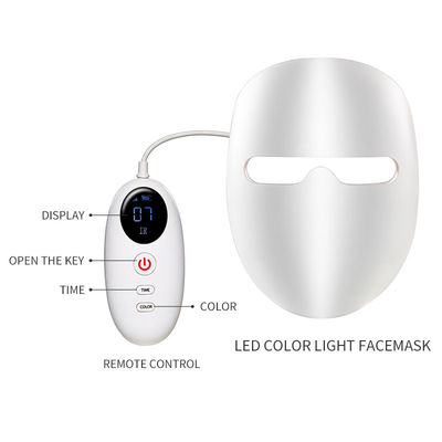 Masker Terapi Cahaya Masker Wajah LED Perawatan Jerawat Peradangan Foton